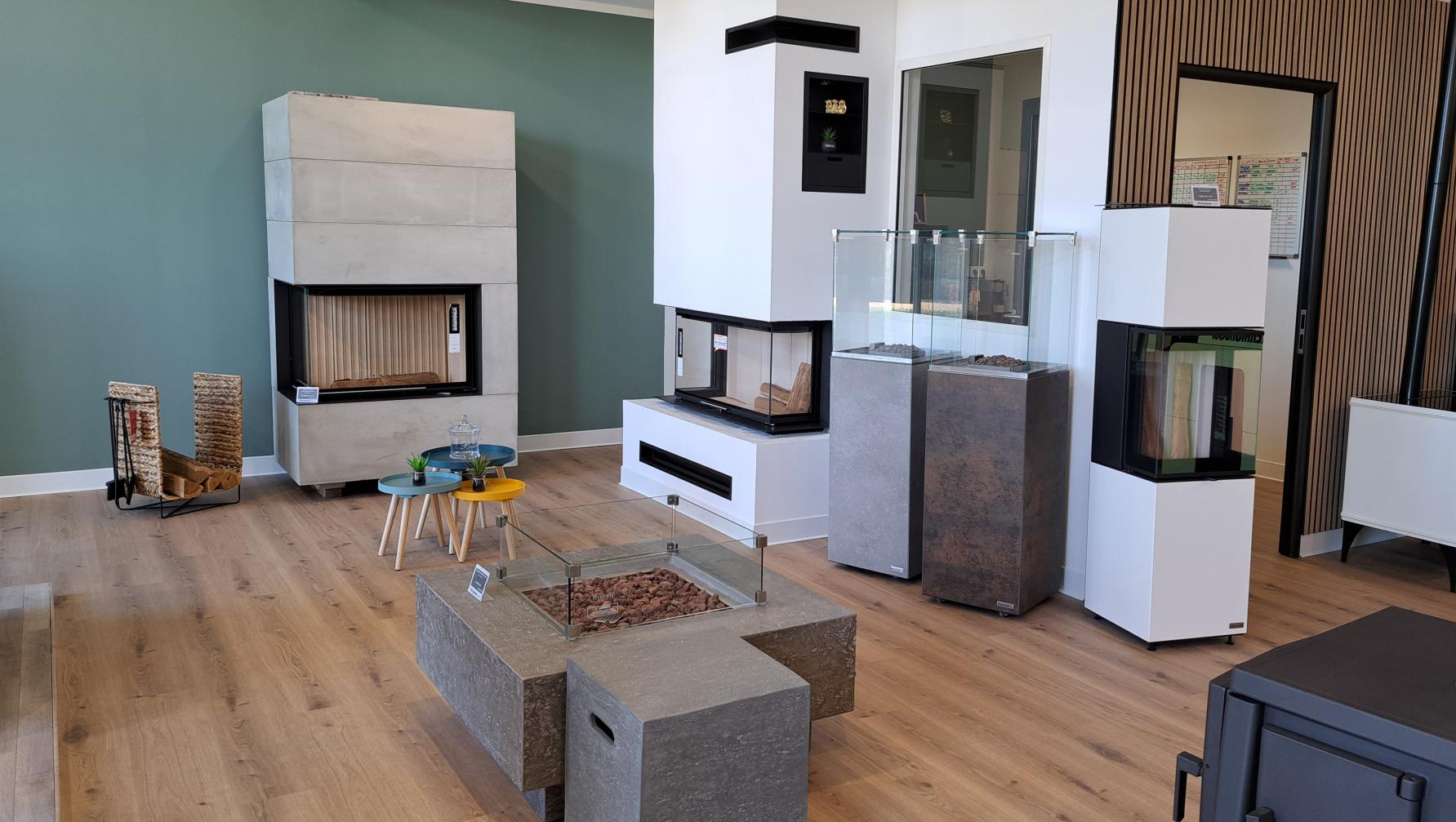 Nouveau showroom cheminées à Porto-Vecchio